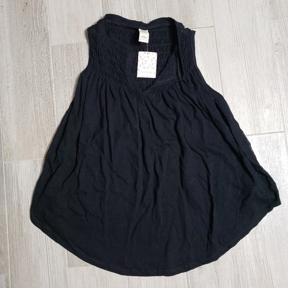 free people Tops - Free people sleeveless black shirt